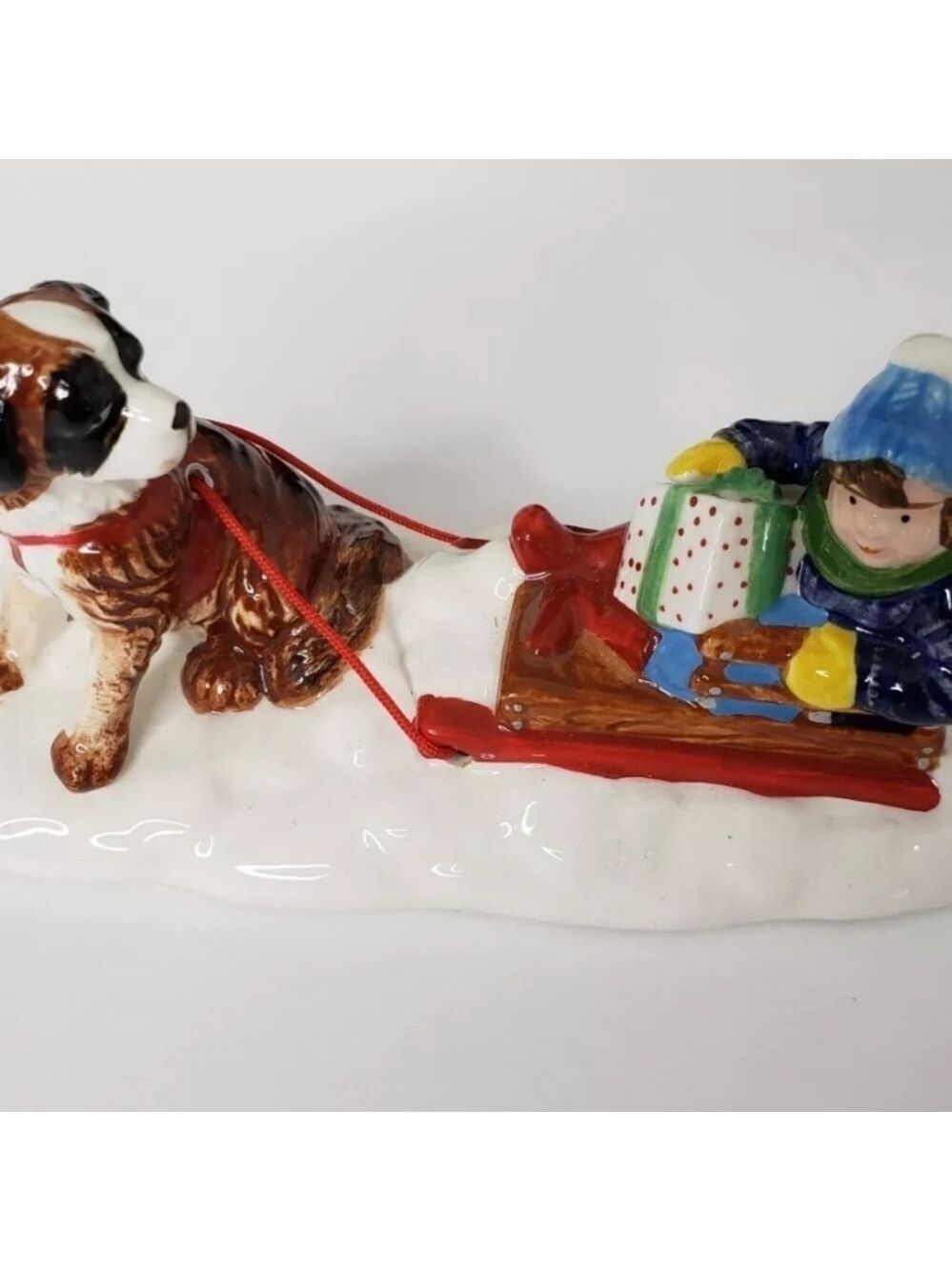 Dept 56 MUSH! The Original Snow Village Handpainted Ceramic Accessories #54747
